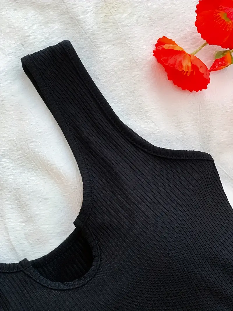 Elkie – Set aus geripptem Baumwoll-Tanktop und bedruckten Shorts - Image 3
