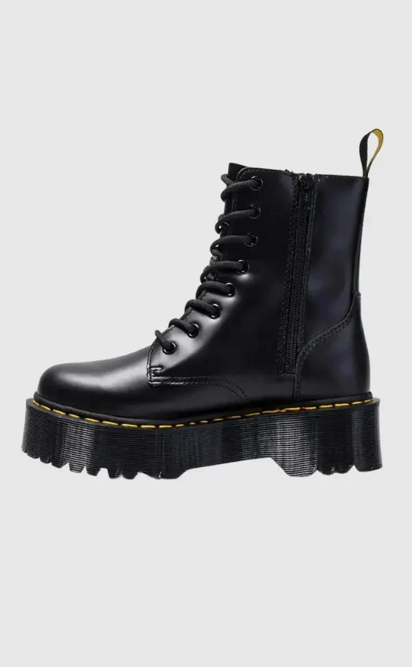 Ella | Elegante Plateaustiefel aus Leder – Stilvolle Schuhe mit Komfort - Image 4