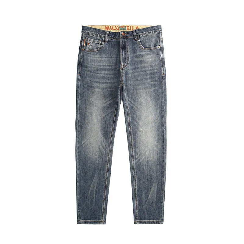 Elliott | Retro Slim Fit Stretch-Jeans - Image 5