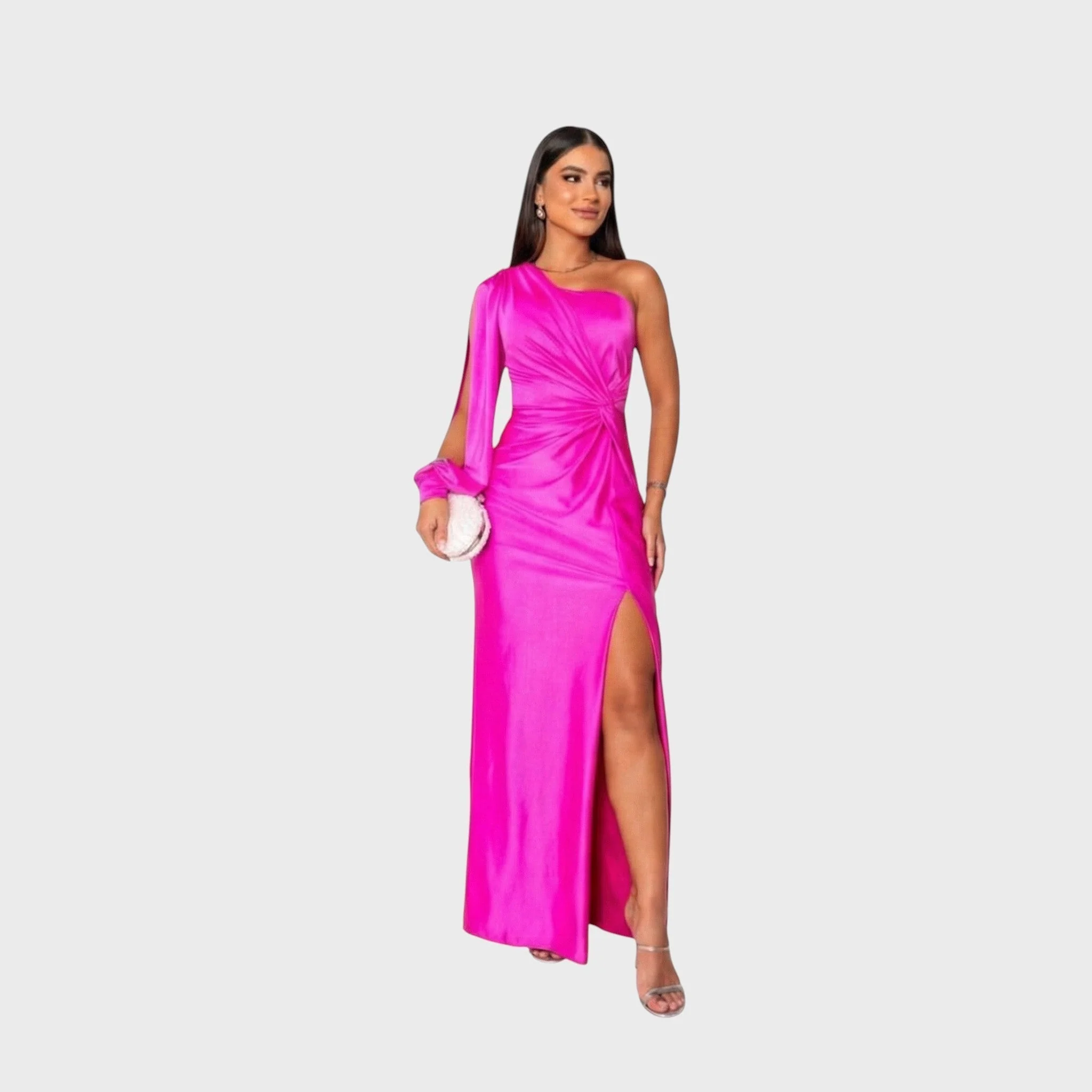Ellivia - Weiches One-Shoulder-Abendkleid - Image 12