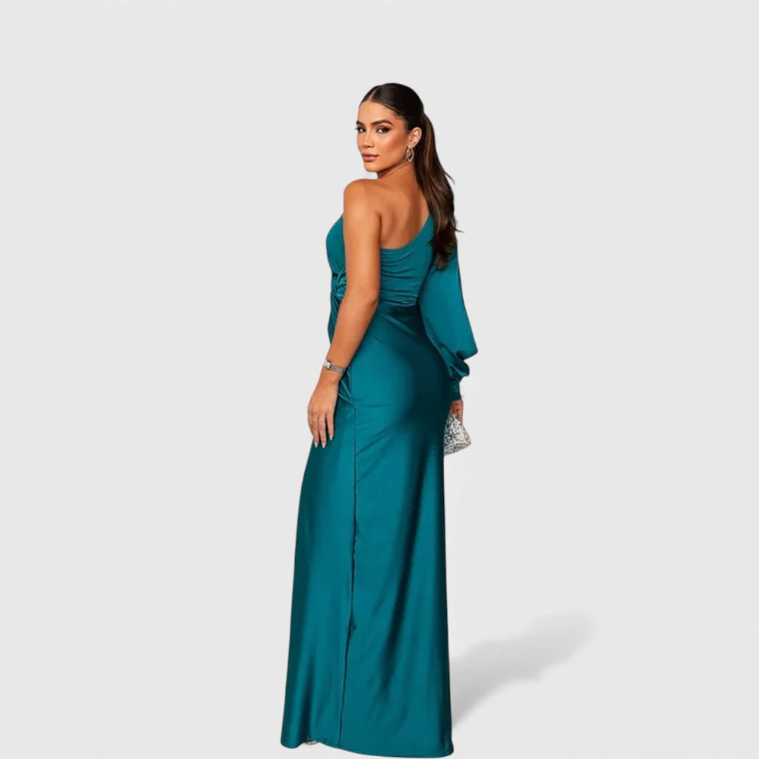 Ellivia - Weiches One-Shoulder-Abendkleid - Image 4