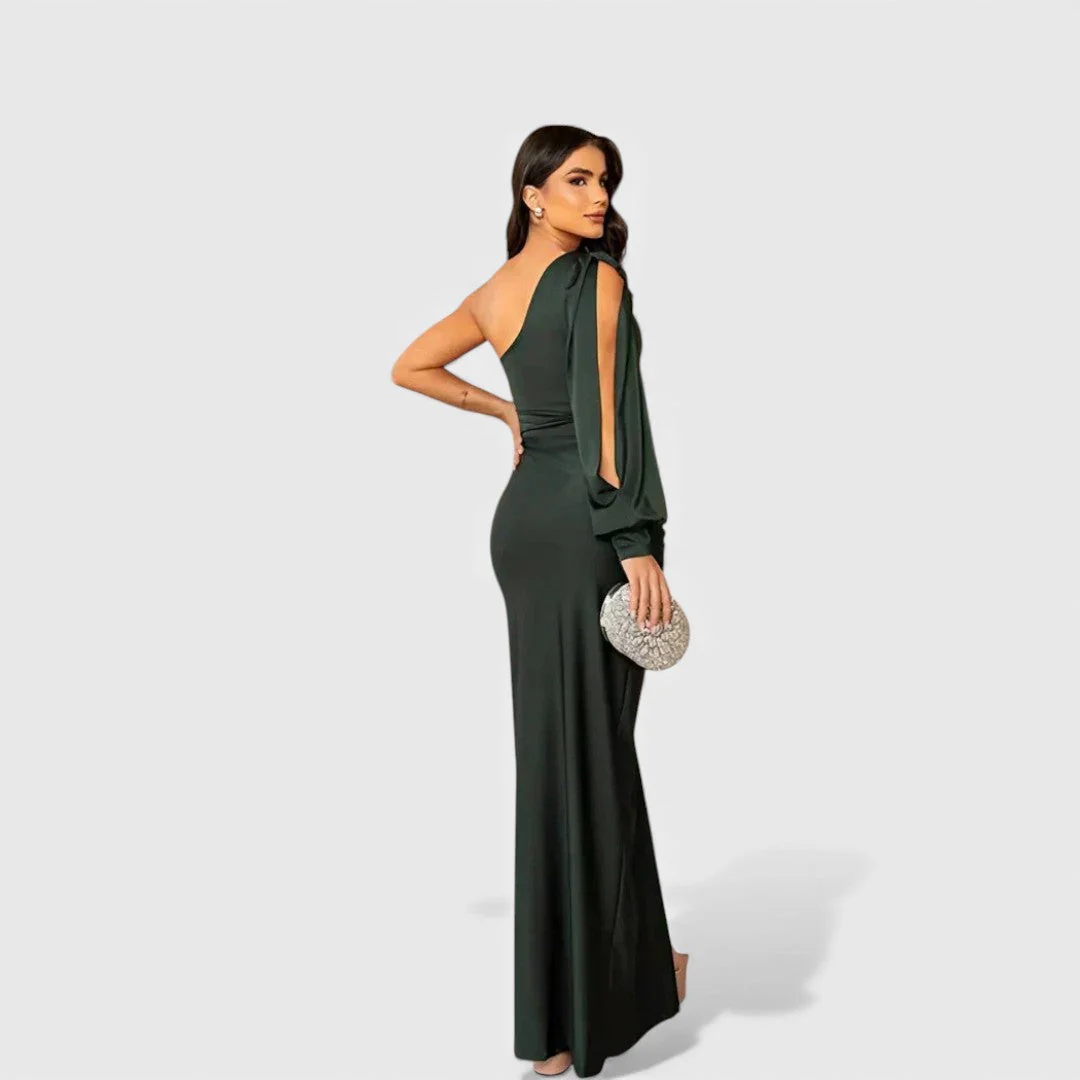 Ellivia - Weiches One-Shoulder-Abendkleid - Image 5