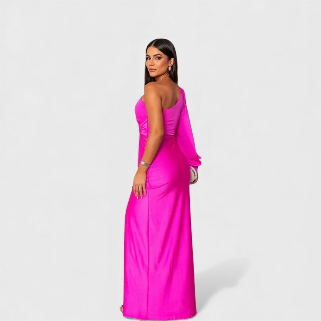Ellivia - Weiches One-Shoulder-Abendkleid - Image 6