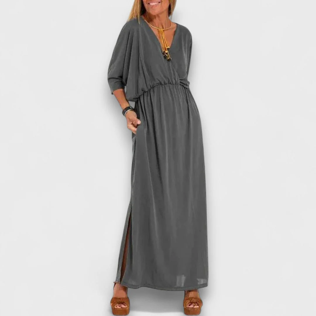 Elora – Langes Kleid mit fließender silhouette