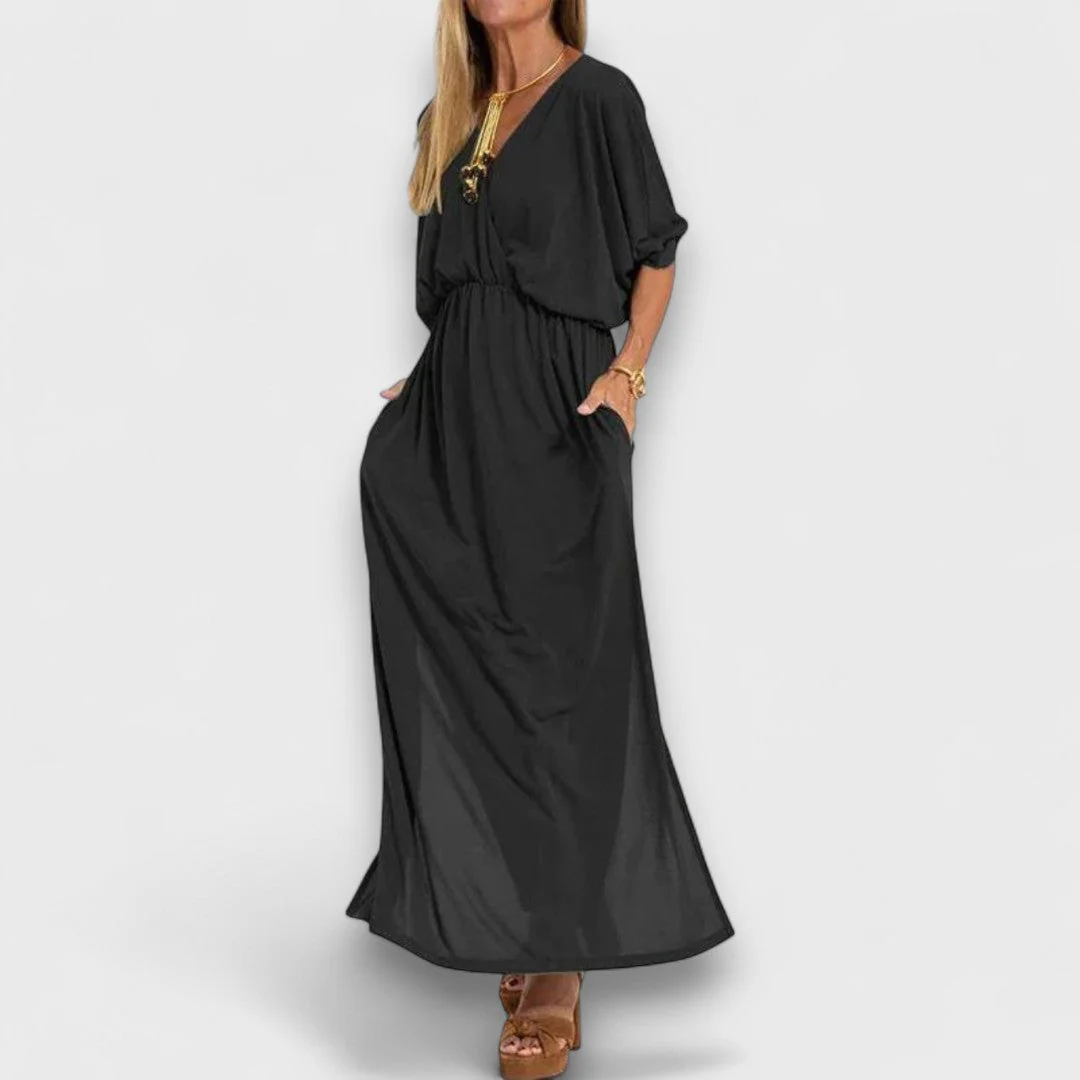 Elora – Langes Kleid mit fließender silhouette - Image 3