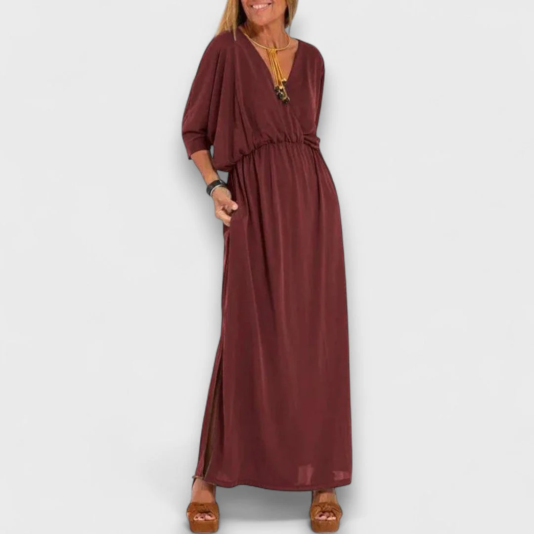 Elora – Langes Kleid mit fließender silhouette - Image 5