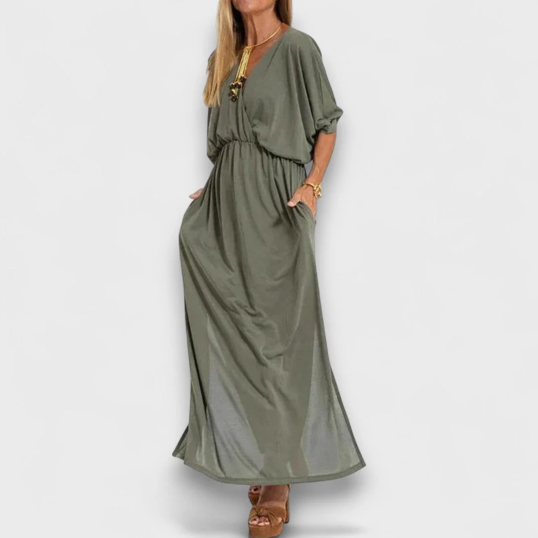 Elora – Langes Kleid mit fließender silhouette - Image 7