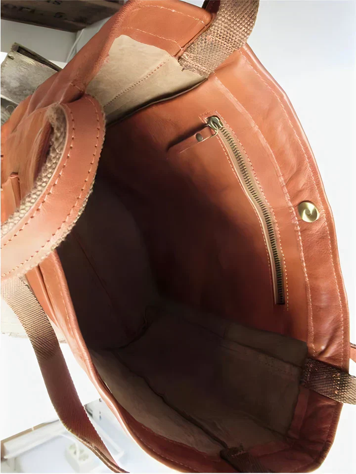 Elsbetha® | Klassische Leder Schultertasche - Image 3
