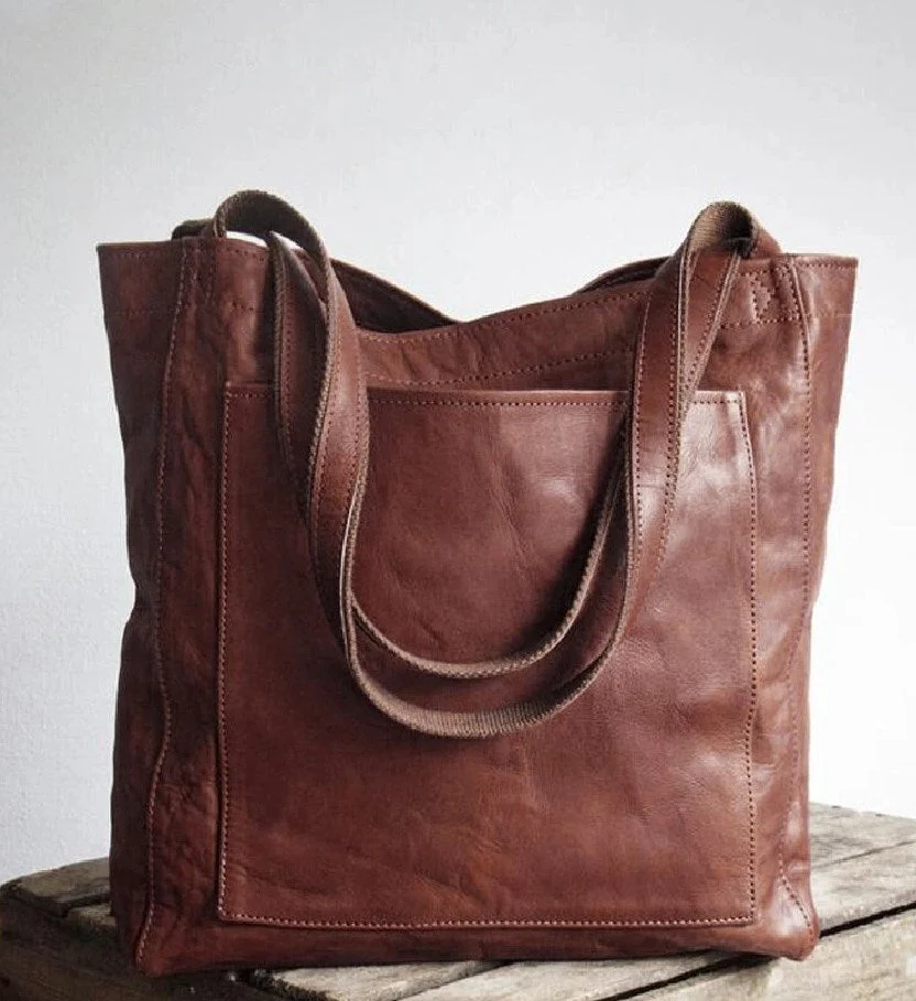 Elsbetha® | Klassische Leder Schultertasche - Image 7