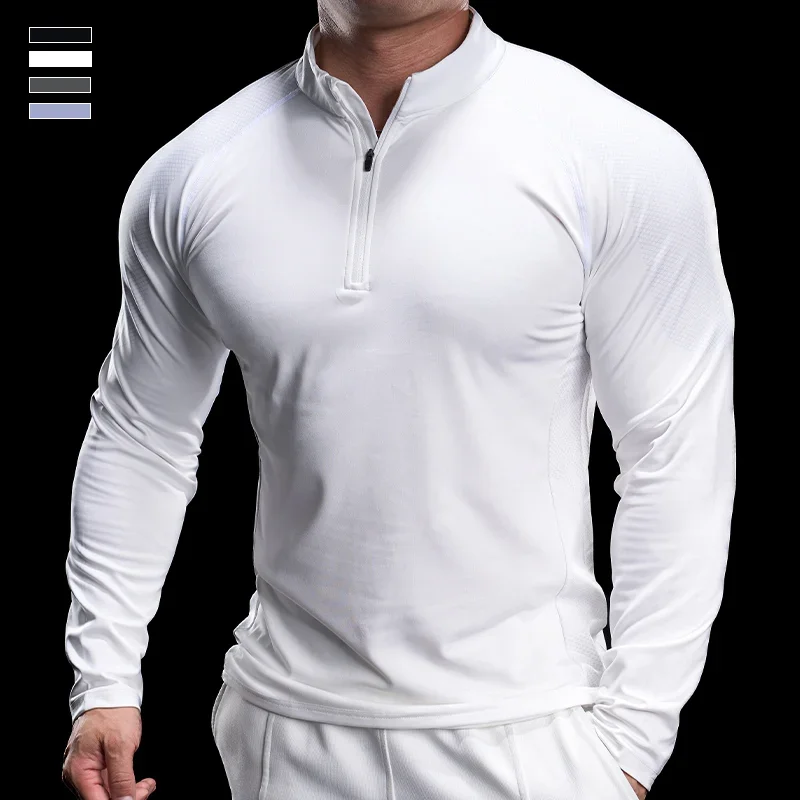 Eltron | Schnelltrocknendes Fitnessshirt für Herren Kompression - Image 4