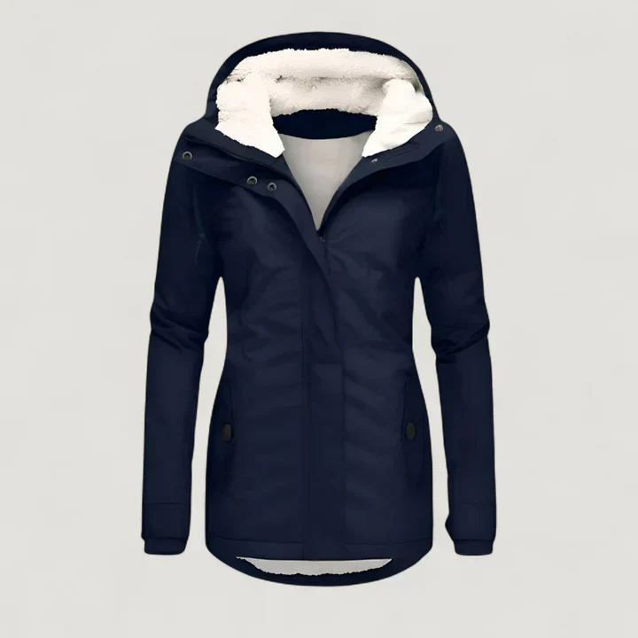Elva | Warme Damenjacke mit Kapuze - Image 2