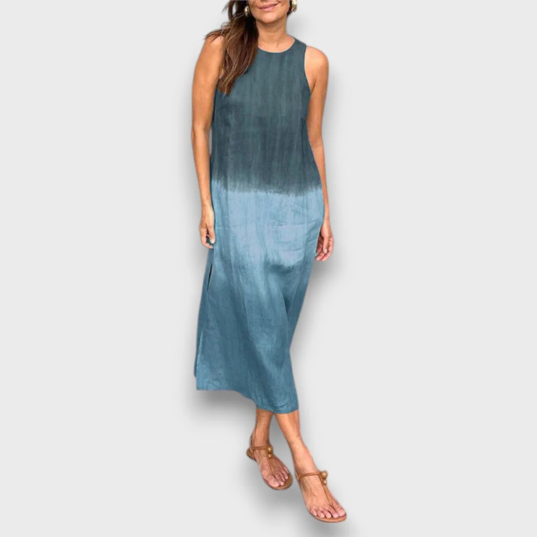 Elvani – Midikleid im sanften Farbverlauf - Image 4