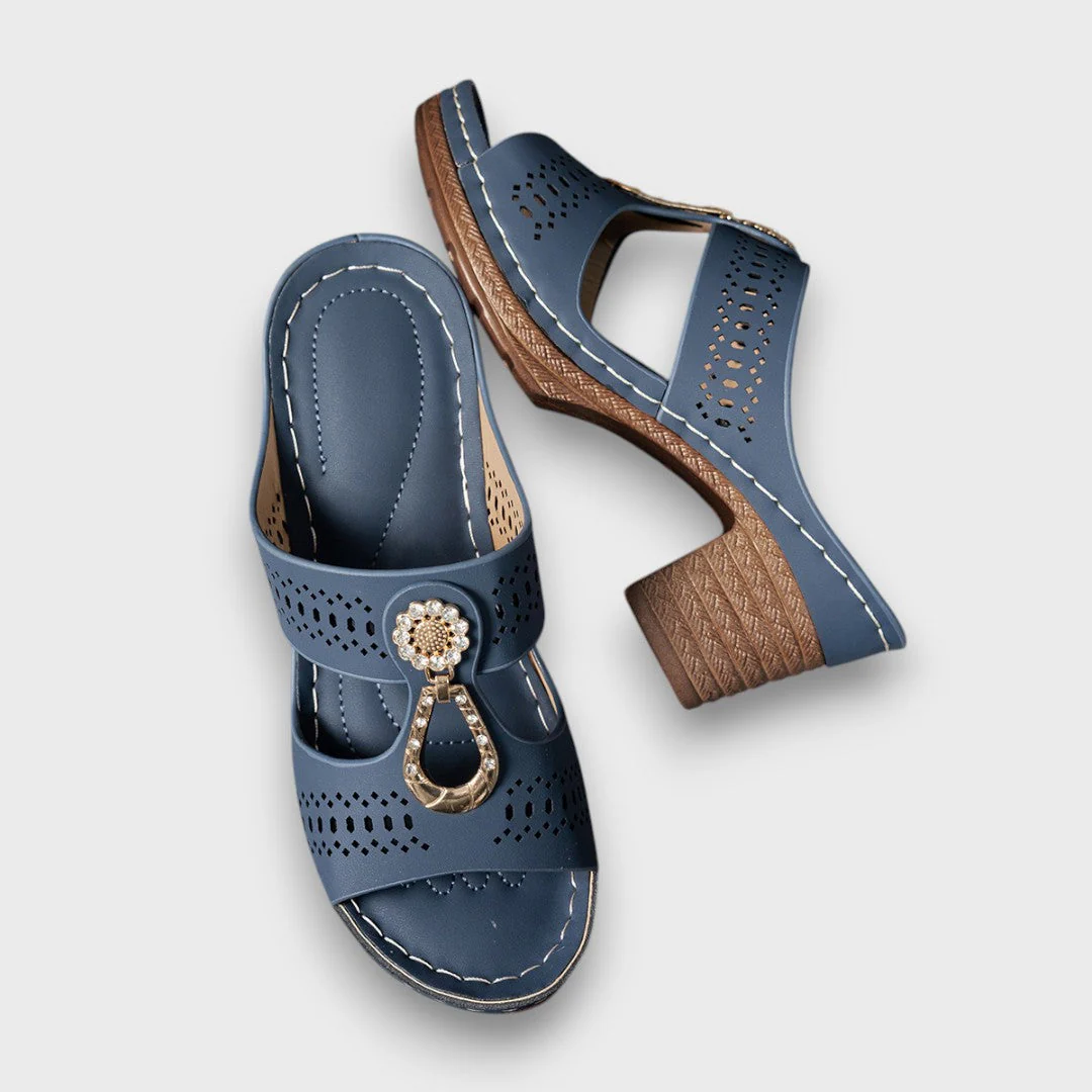Elvanna – Elegante Sommerschuhe mit Schmuckdetail - Image 8