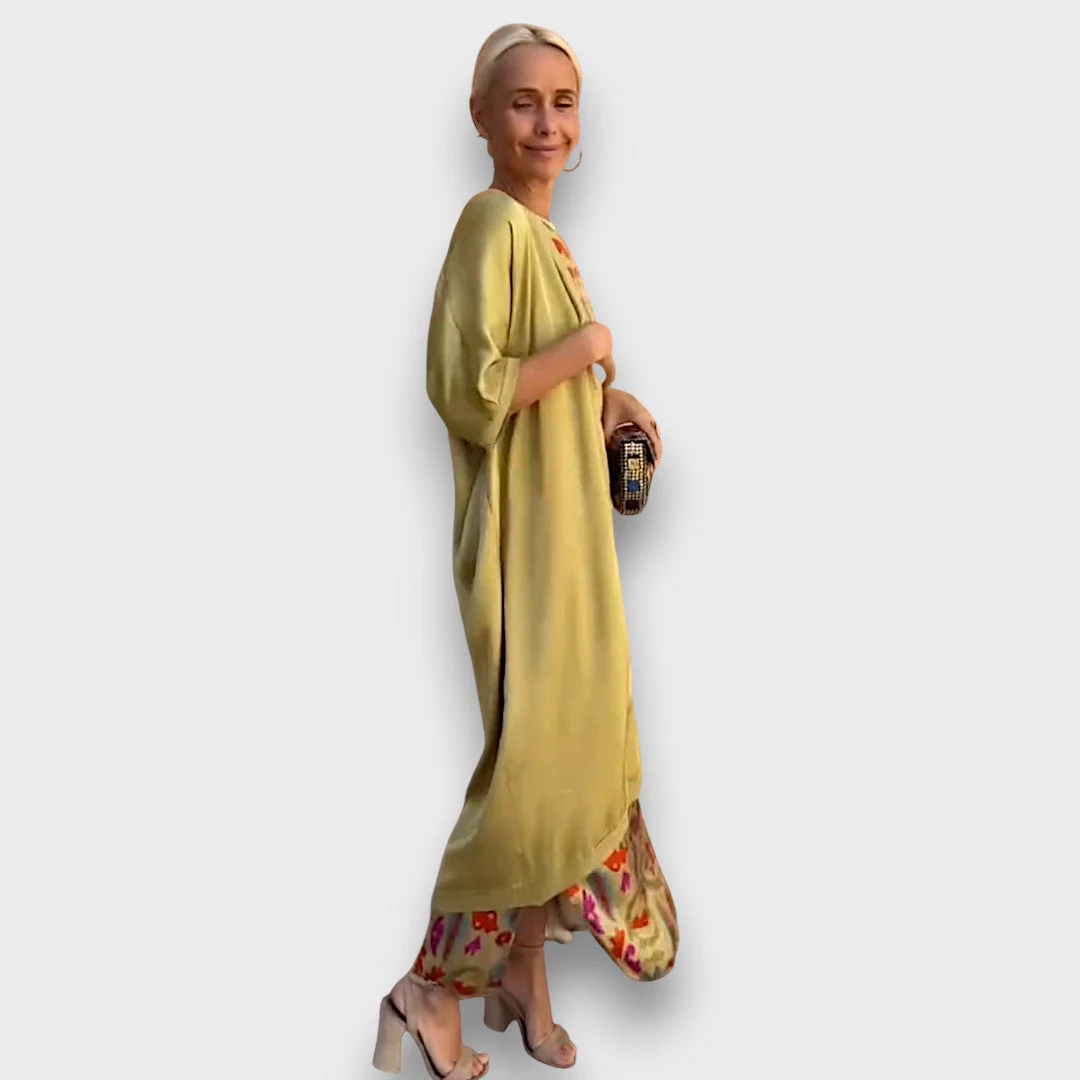 Elveria –  Maxikleid mit Cardigan - Image 5