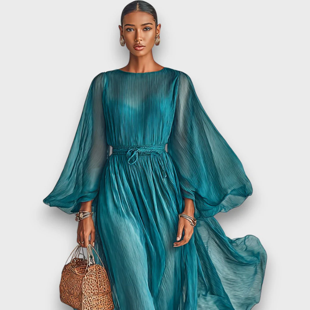 Elviana – Maxikleid aus Chiffon - Image 2