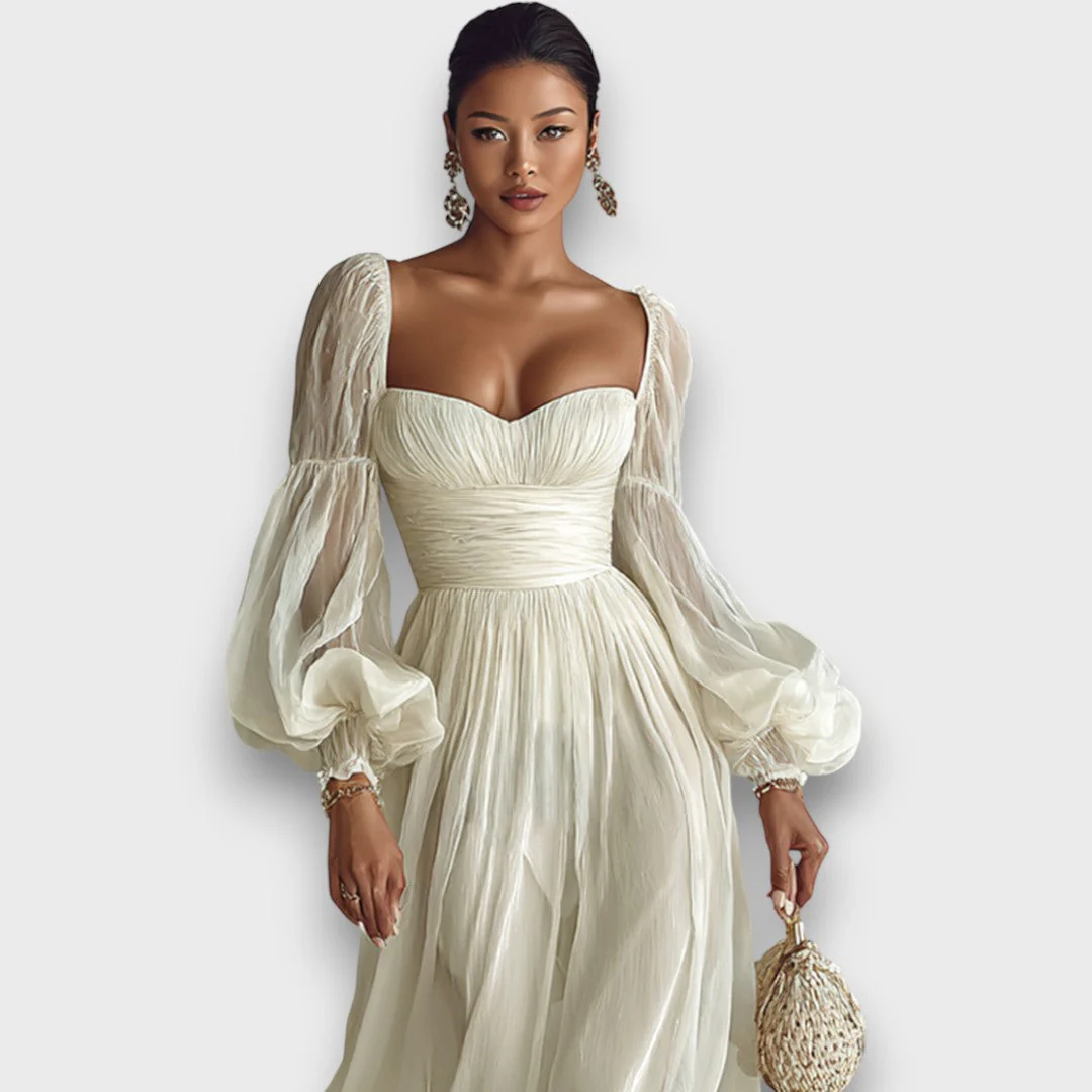 Elviana – Maxikleid mit quadratischem Ausschnitt - Image 5