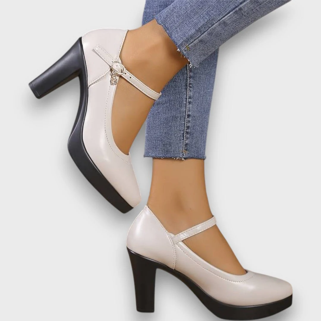Elvira – Elegante High Heels mit Blockabsatz - Image 2