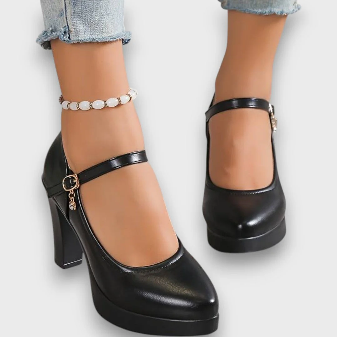 Elvira – Elegante High Heels mit Blockabsatz - Image 4