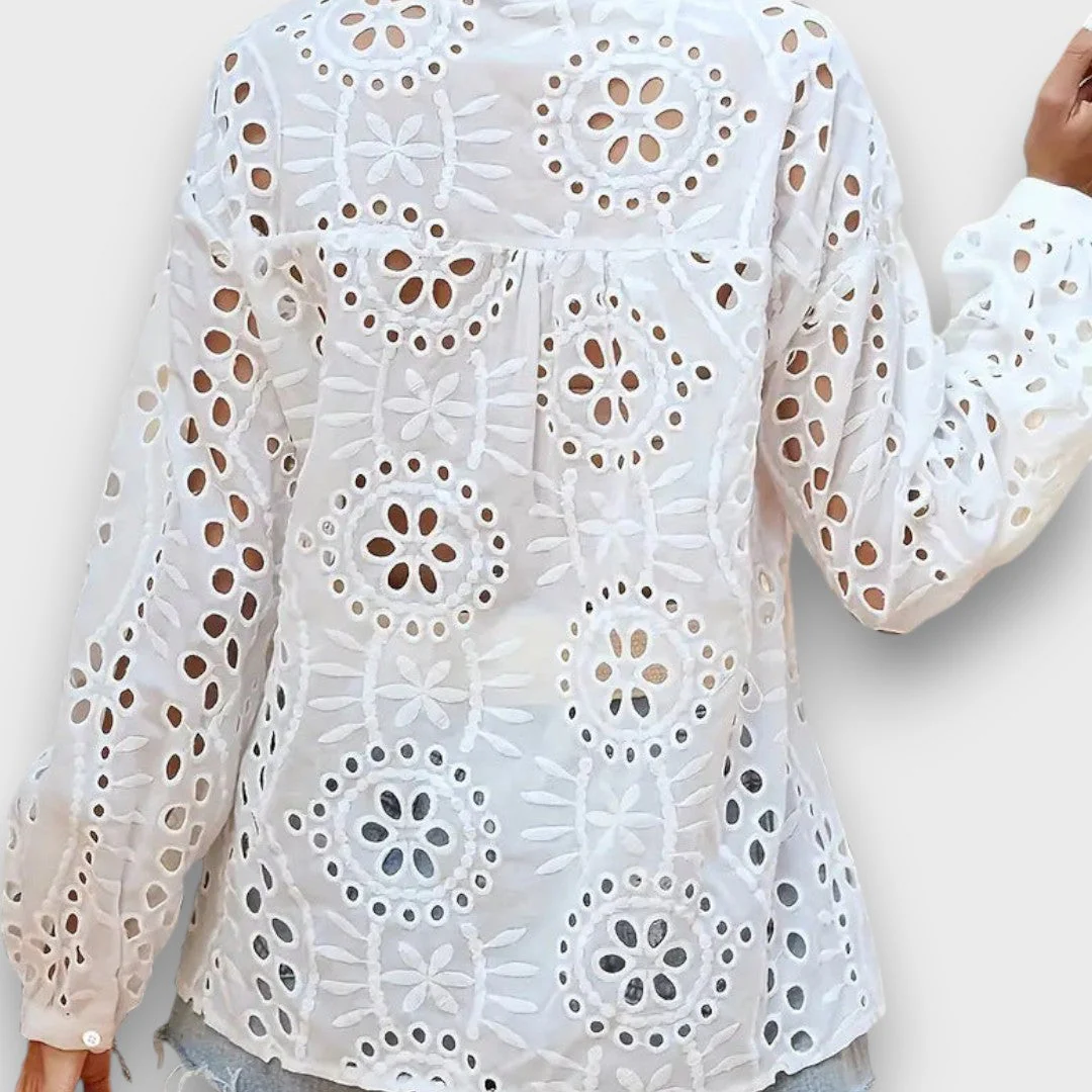Elvira – Sommerbluse mit Boho-Spirit - Image 2