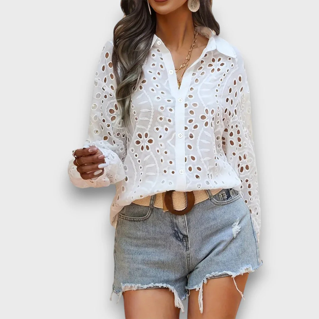 Elvira – Sommerbluse mit Boho-Spirit - Image 3