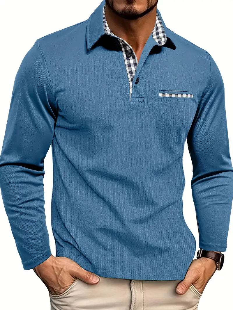 Elyo -Poloshirt mit langen Ärmeln - Image 4