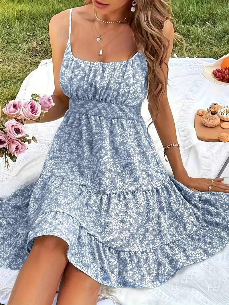 Emaline – Hübsches Sommerkleid mit Blumenmuster
