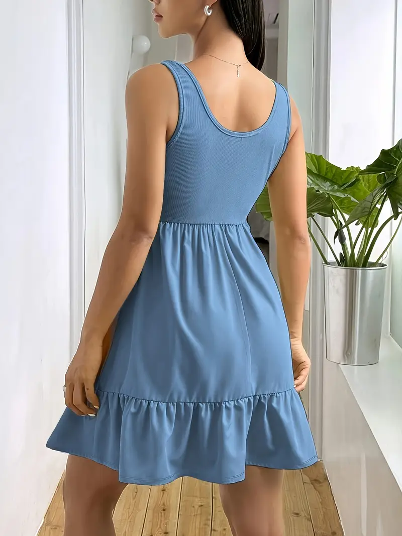 Emberlynn – Ärmelloses Stufen-Minikleid - Image 3