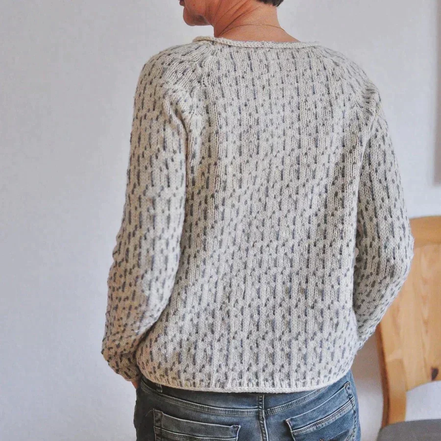 Emelie | Schicker Pullover in Grau für jeden Anlass - Image 5
