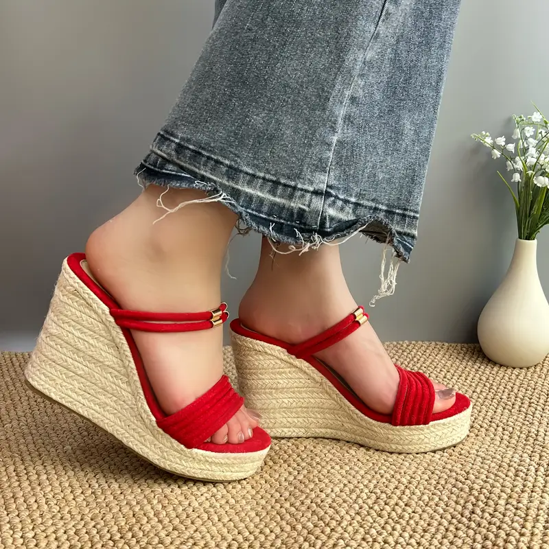 Emila – Keilsandalen mit Doppelriemen - Image 9