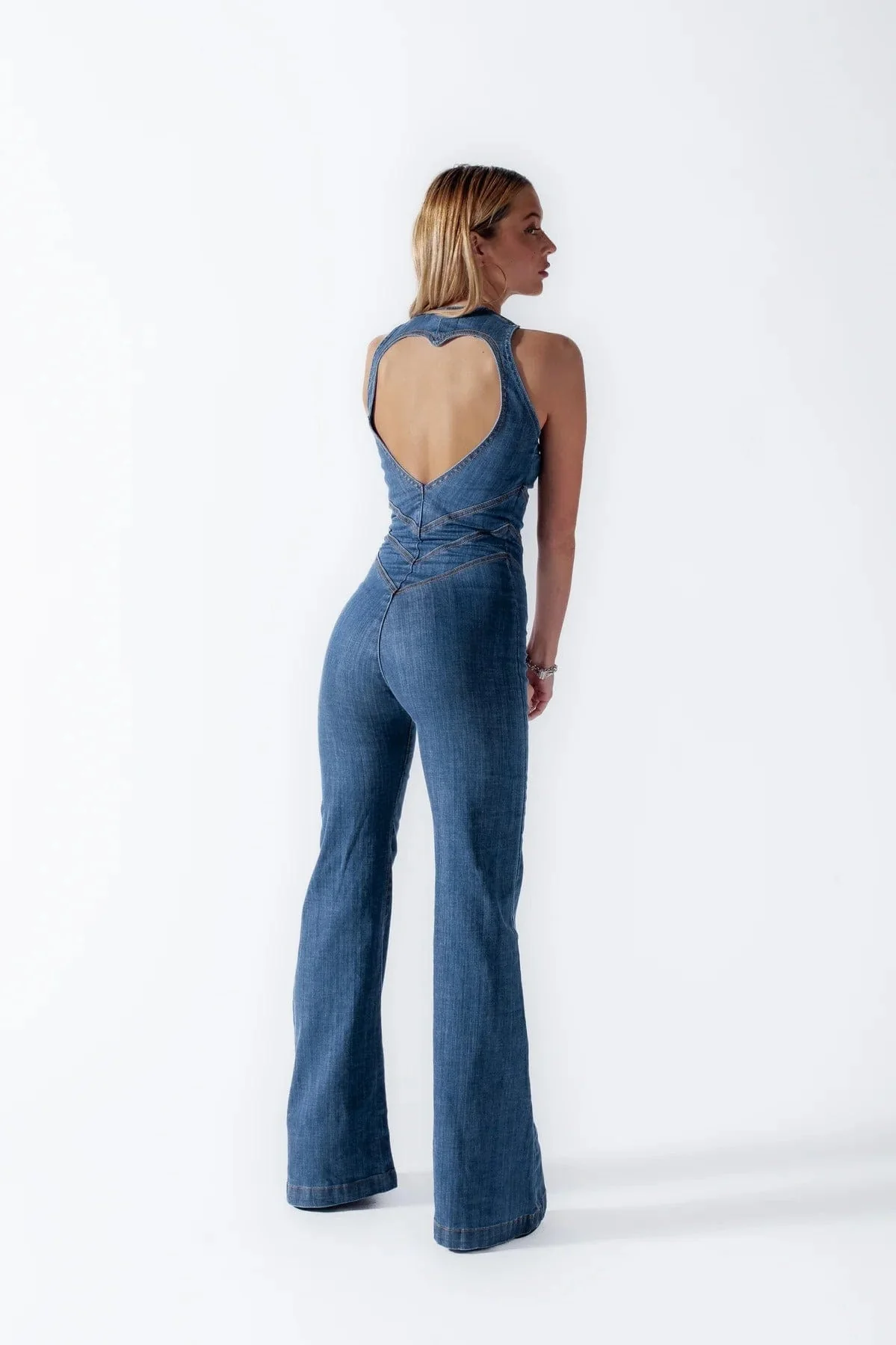 EMILIA DENIM JUMPSUIT - Image 2