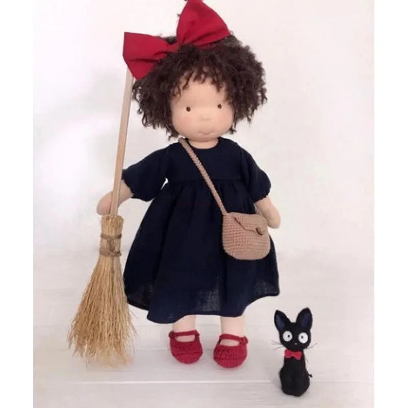 Emma | Handgefertigte Plüschpuppe aus Baumwolle – Waldorf-Kuscheltier mit Stoffbox | Niedlich & kuschelig | Für Kindergeburtstage & Spielspaß im Alltag - Image 28