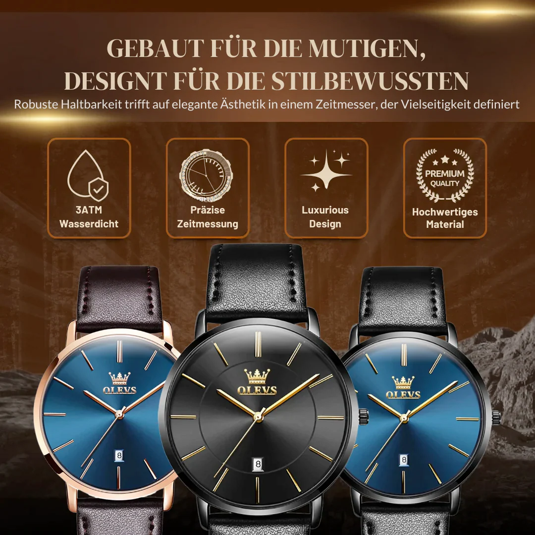 Emmerich | Lederarmband-Herrenuhr - Image 3