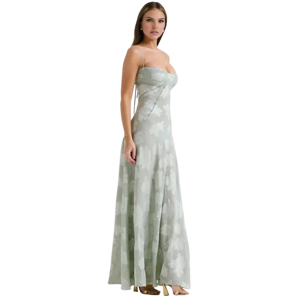 Elena | Damen Korsett Maxikleid Schnürung Rücken – Schnür Korsett Maxi Kleid 2026 - Image 26