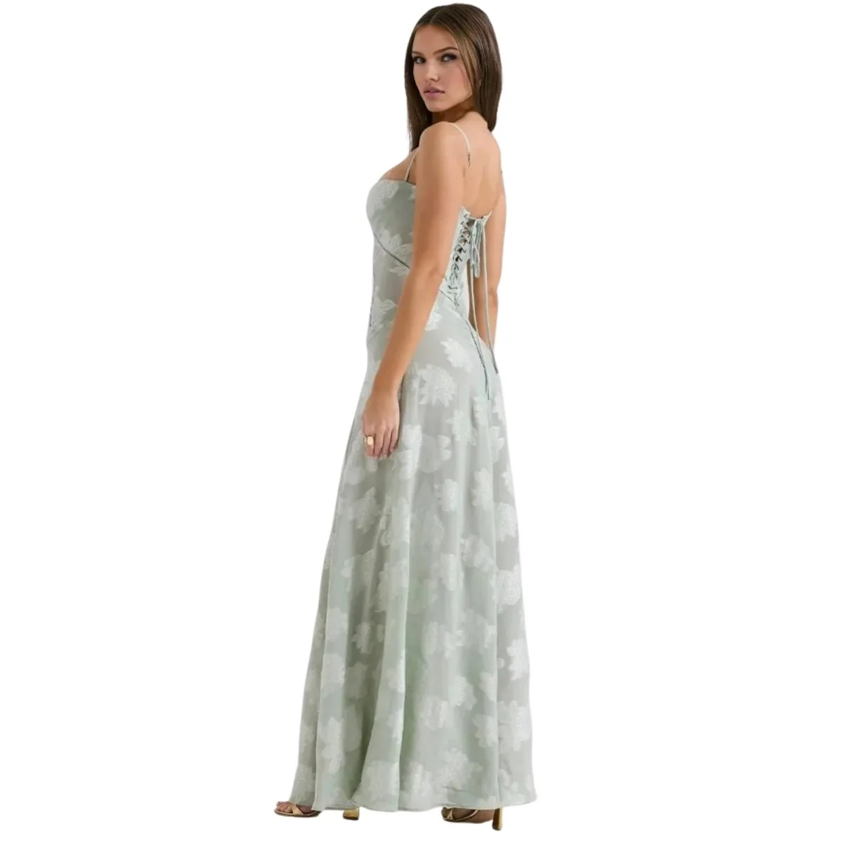 Elena | Damen Korsett Maxikleid Schnürung Rücken – Schnür Korsett Maxi Kleid 2026 - Image 27