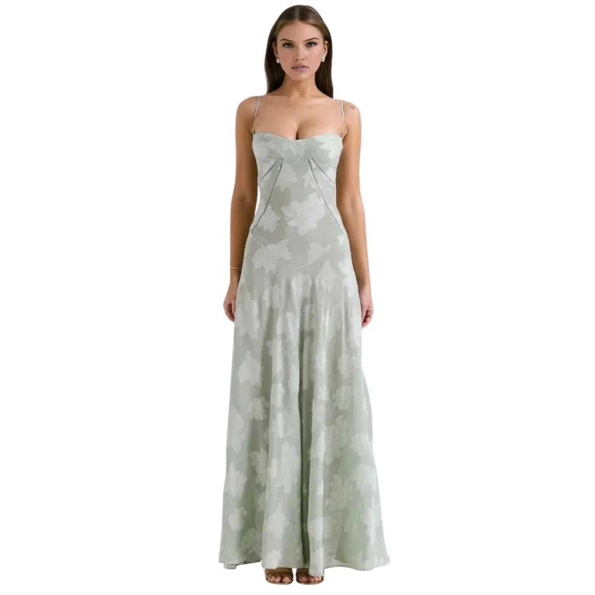 Elena | Damen Korsett Maxikleid Schnürung Rücken – Schnür Korsett Maxi Kleid 2026 - Image 35