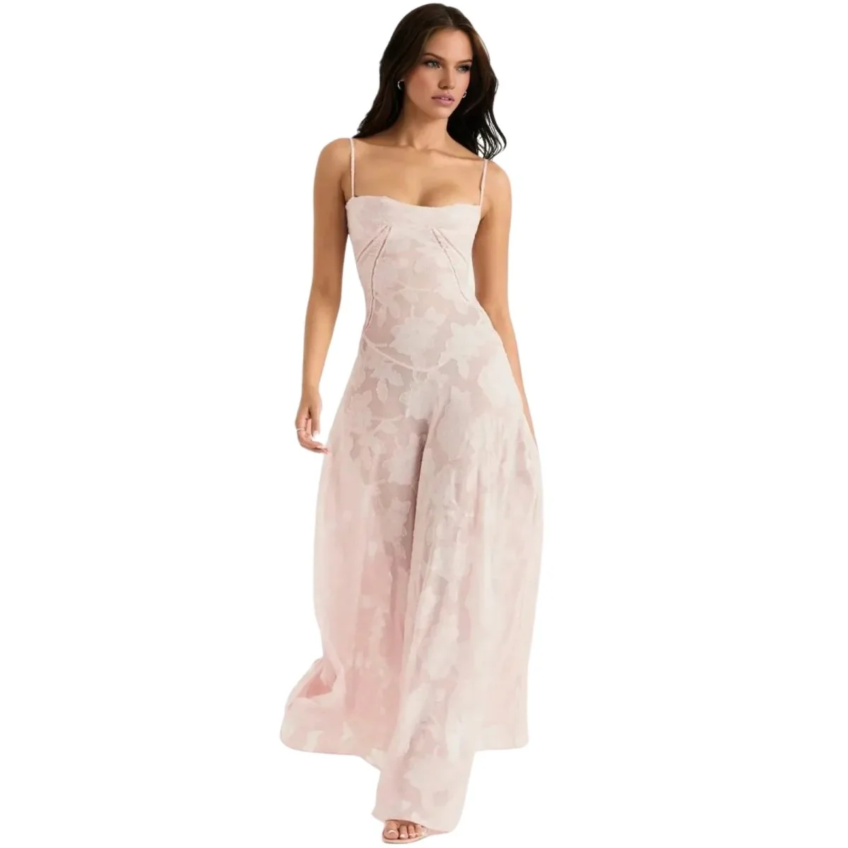 Elena | Damen Korsett Maxikleid Schnürung Rücken – Schnür Korsett Maxi Kleid 2026 - Image 8