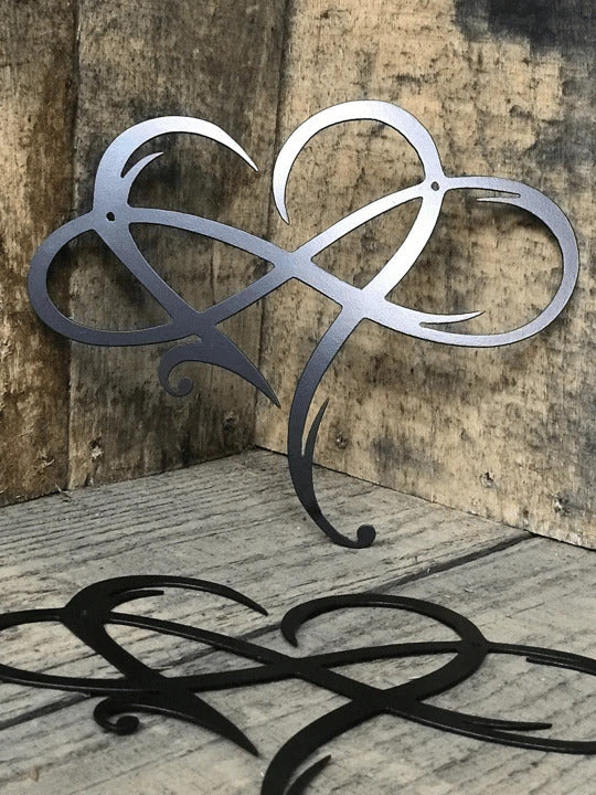 Endless Heart - Stahl Wanddekoration Metall Wandkunst - Image 3
