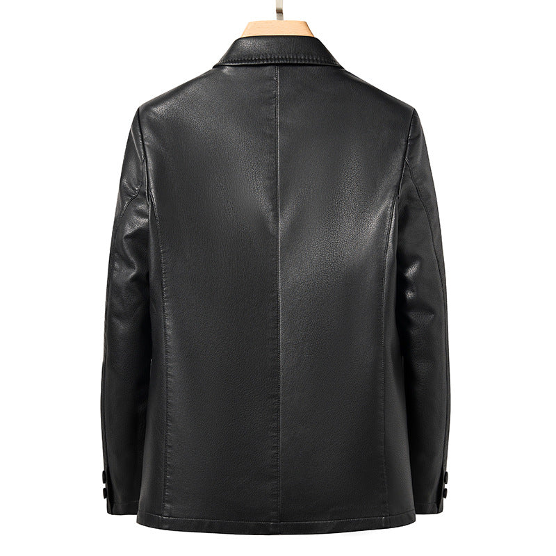 Enzo | Herren Öko-Leder Blazer - Image 2
