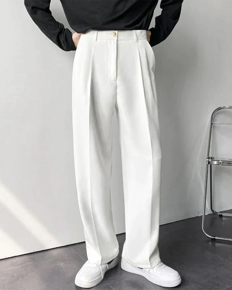Enzo | High-Waist mit weitem Bein Anzughose - Image 10