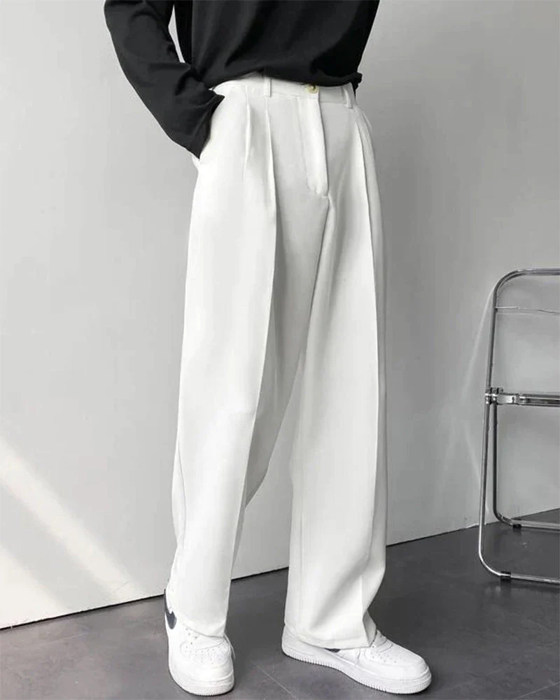 Enzo | High-Waist mit weitem Bein Anzughose - Image 11