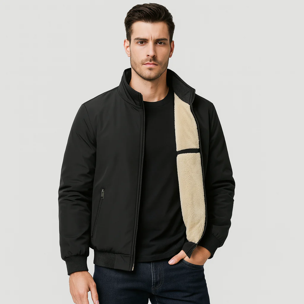 Erik | Warme Herren-Fleecejacke mit Stehkragen - Image 5