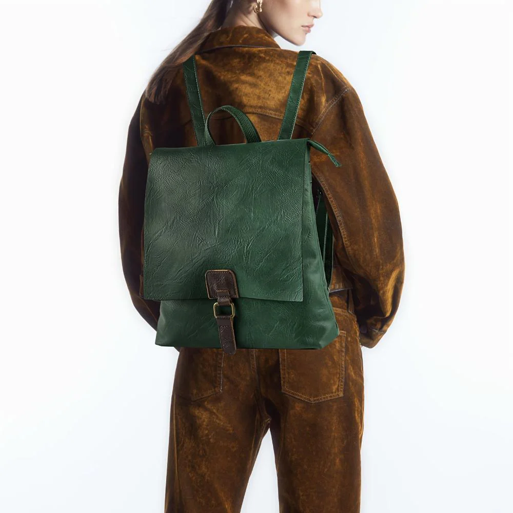 Ermelinde – Retro Multifunktionaler Rucksack - Image 6