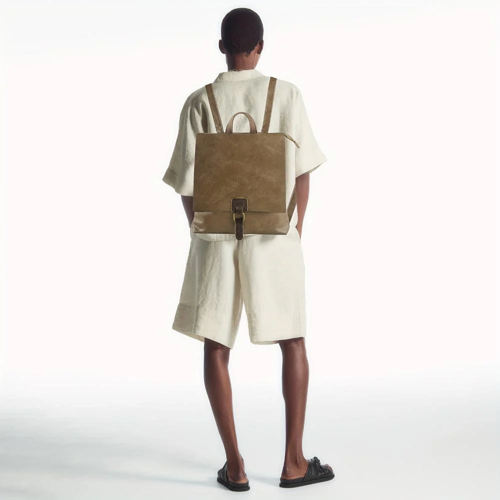 Ermelinde – Retro Multifunktionaler Rucksack - Image 8