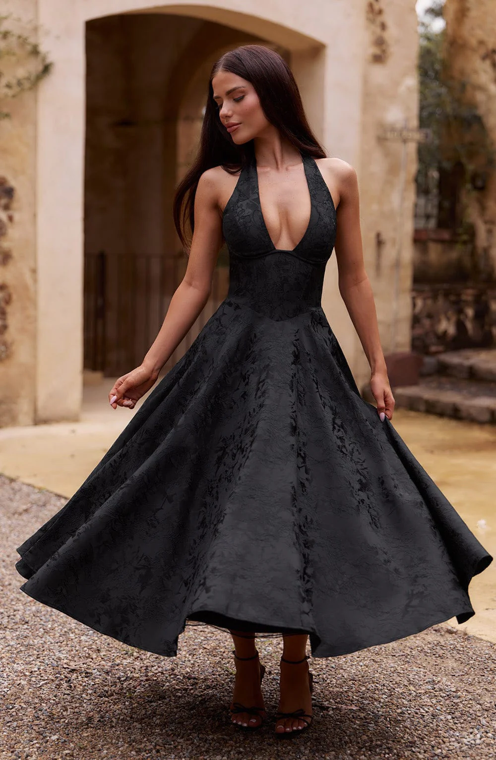 Esmeralda | Elegantes Midikleid - Image 6