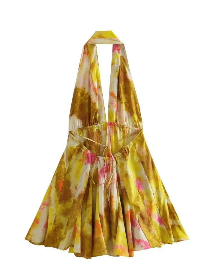 Estella | Tropical Print Rückenfrei für Frauen - Image 2