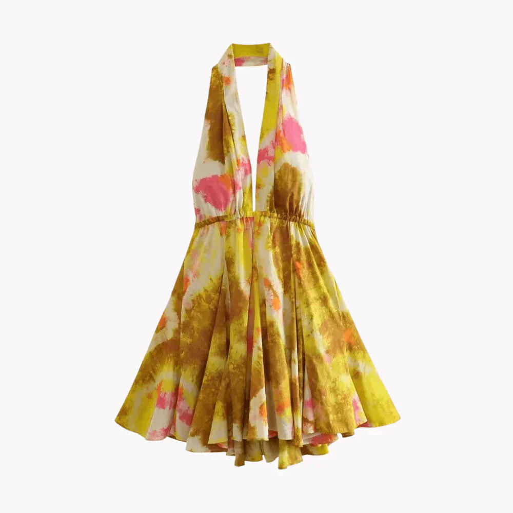 Estella | Tropical Print Rückenfrei für Frauen - Image 3