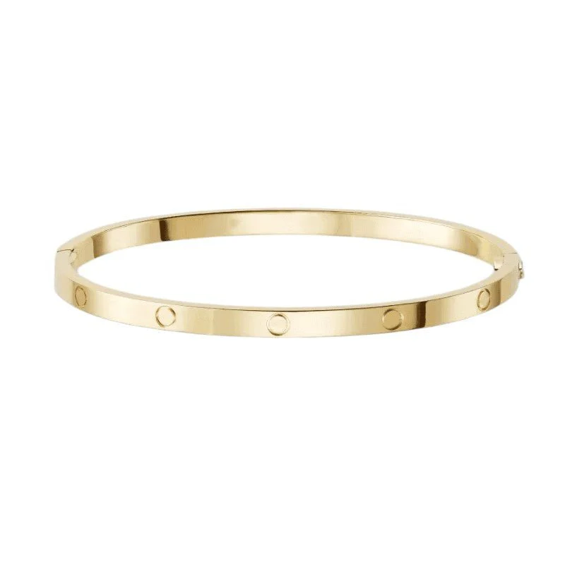 ETERNITY ARMBAND DÜNN | GOLD - Image 3