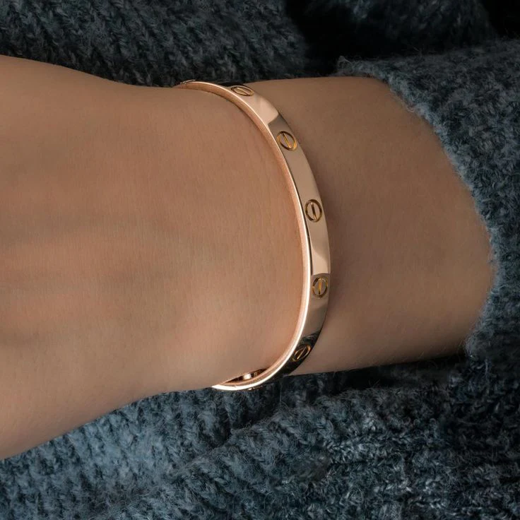 ETERNITY ARMBAND DÜNN | ROSÉGOLD - Image 2
