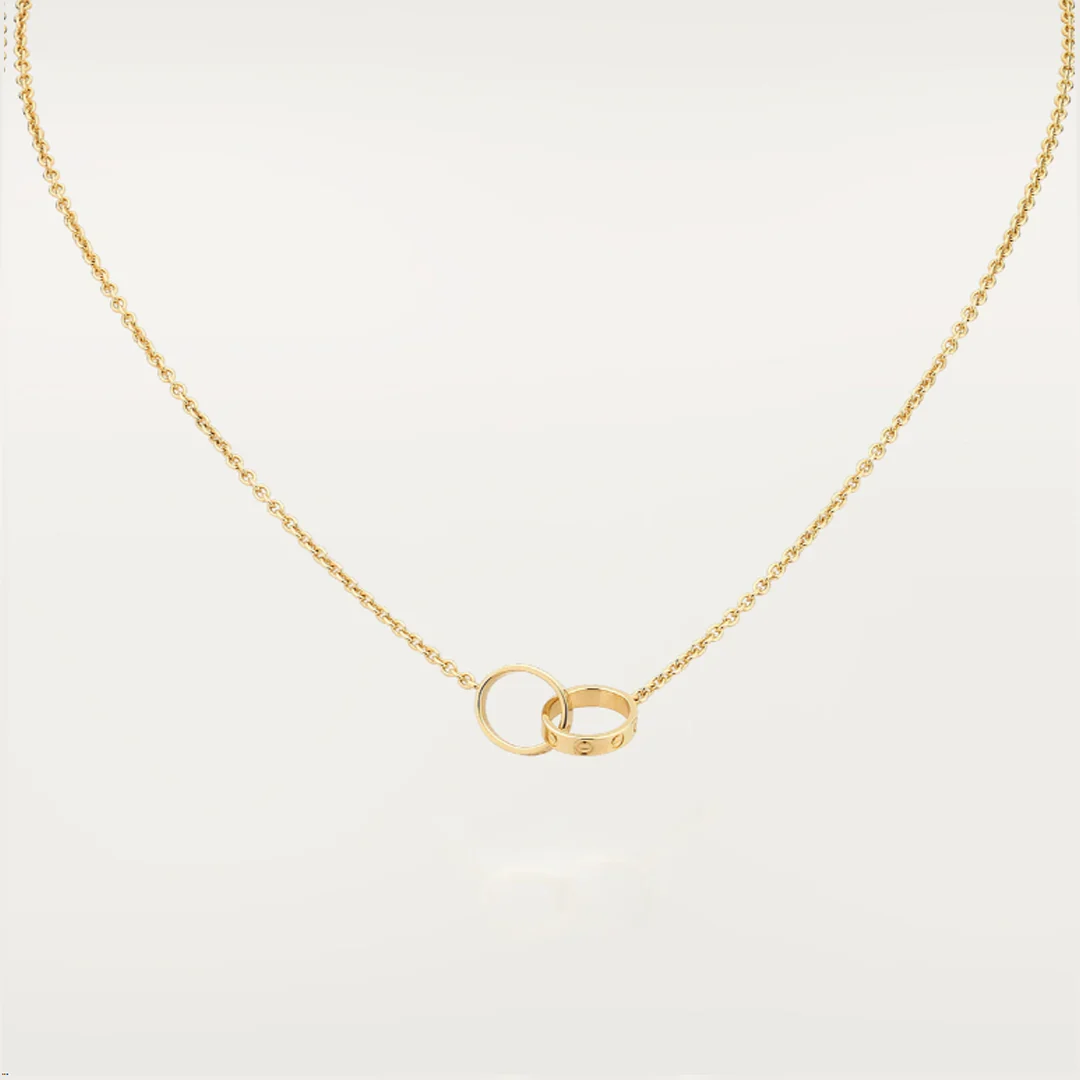 ETERNITY RING HALSKETTE | GOLD - Image 4