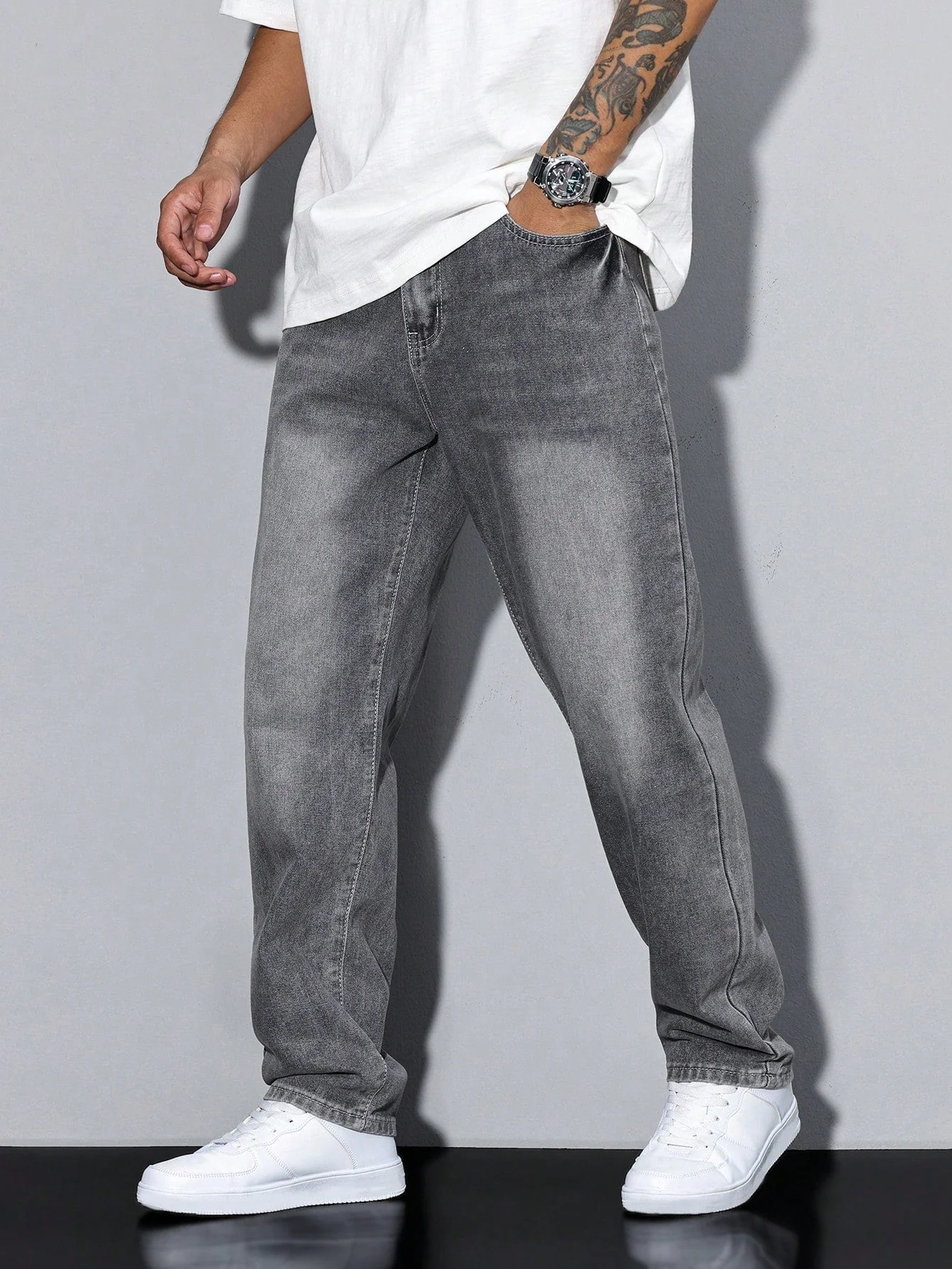 Ethan – Lässige Straight-Leg-Jeans für Herren - Image 2